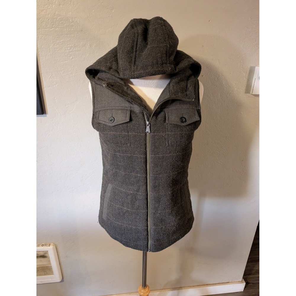 PrAna womens size Small hooded Ava vest - Picture 2 of 7